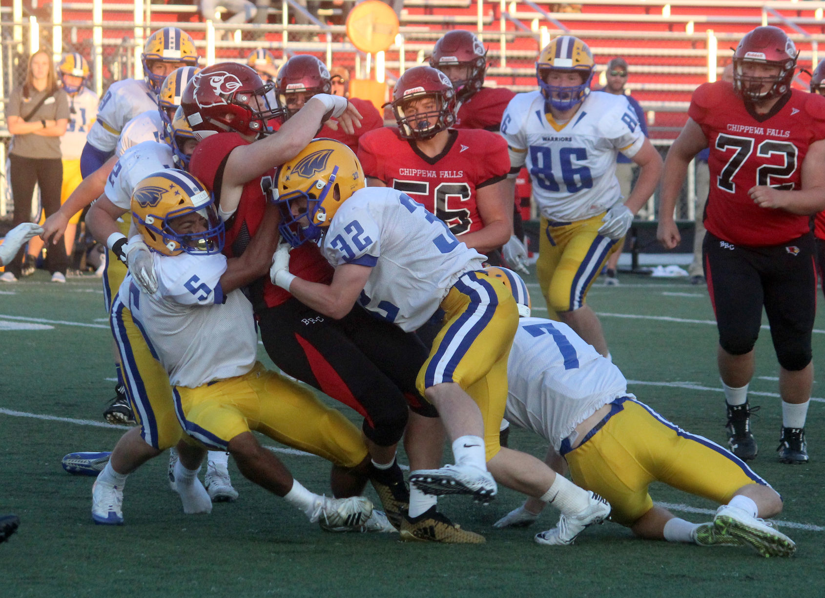 Rice Lake at Chi-Hi football 9-7-18